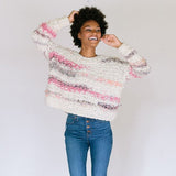 Knit Collage Sunwoven Sweater Kit by Amy Small Sunwoven Sweater Kit by Knit Collage Yarn Designers Boutique