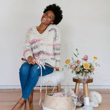 Knit Collage Sunwoven Sweater Kit by Amy Small Sunwoven Sweater Kit by Knit Collage Yarn Designers Boutique