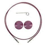 Knit Picks Options Interchangeable Circular Knitting Needle Cables Interchangeable Purple Cables, Knit Picks Yarn Designers Boutique