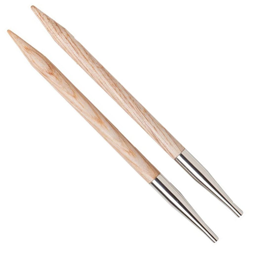 Knit Picks options 2-3/4 Short Tip Interchangeable Wood Knitting Needle Set (Mosaic)