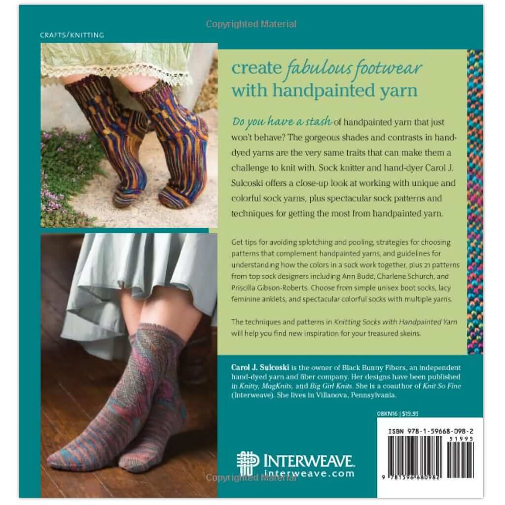 Sock Patterns for Knitting Socks with Handpainted Yarn | Sock Knitting Knitting Socks with Handpainted Yarn Yarn Designers Boutique