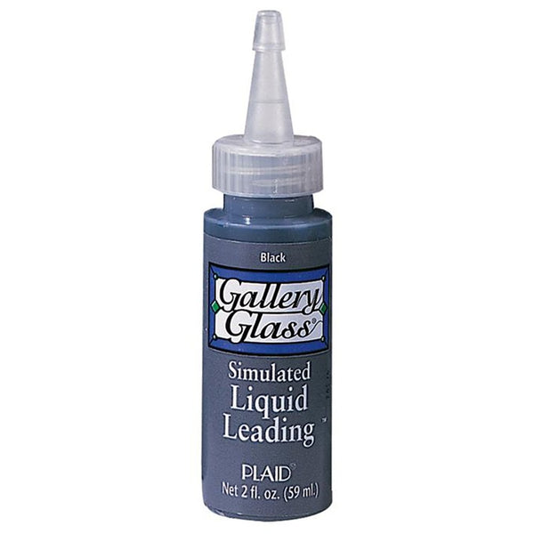 GALLERY GLASS Window Colours 2oz GLASS PAINT, LIQUID LEADING, Lead