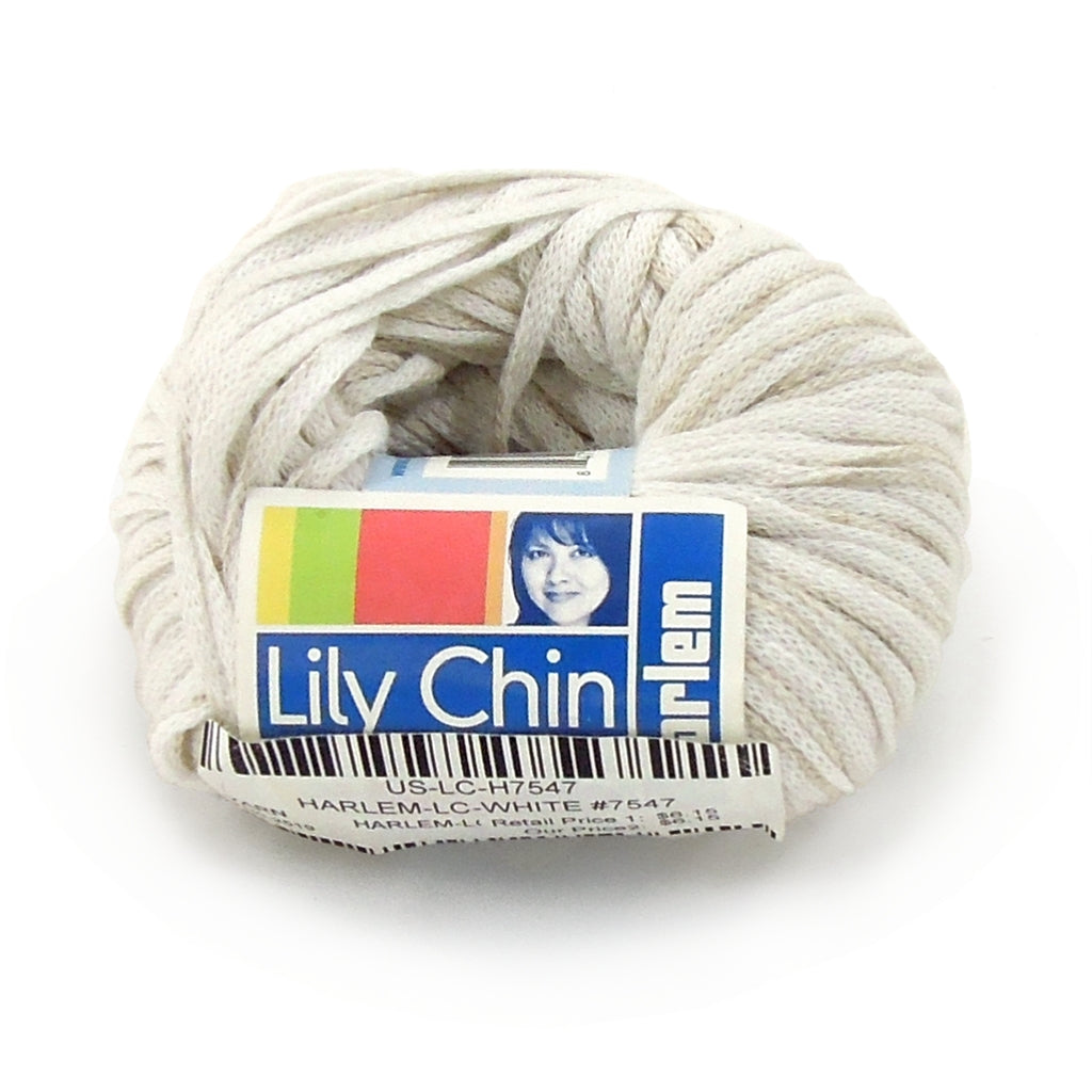 Chunky Yarn, Lily Chin Yarns Harlem, Two Tone Ribbon Yarn, Cotton Yarn Harlem Yarn by Lily Chin Yarn Designers Boutique