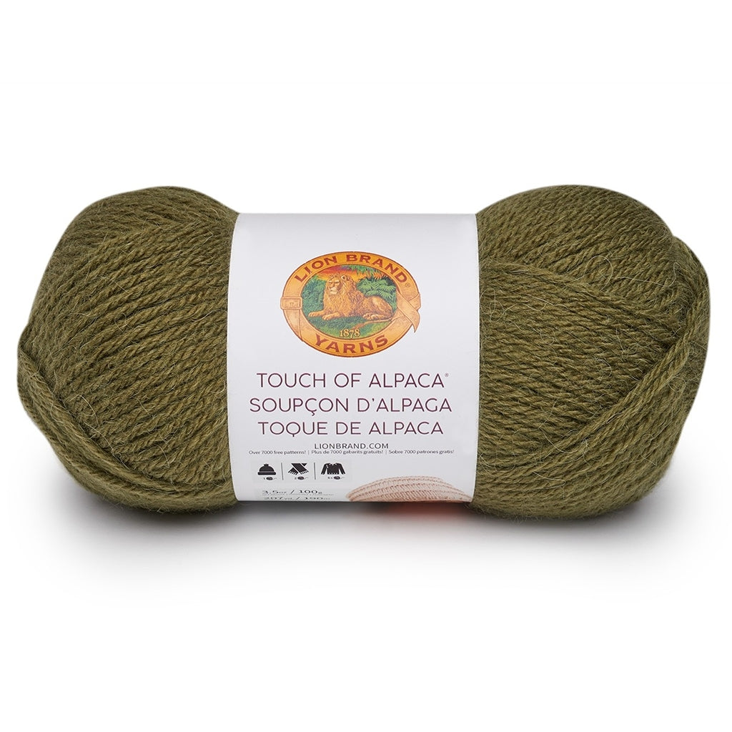 Lion Brand Touch Of Alpaca Yarn - NOTM067516