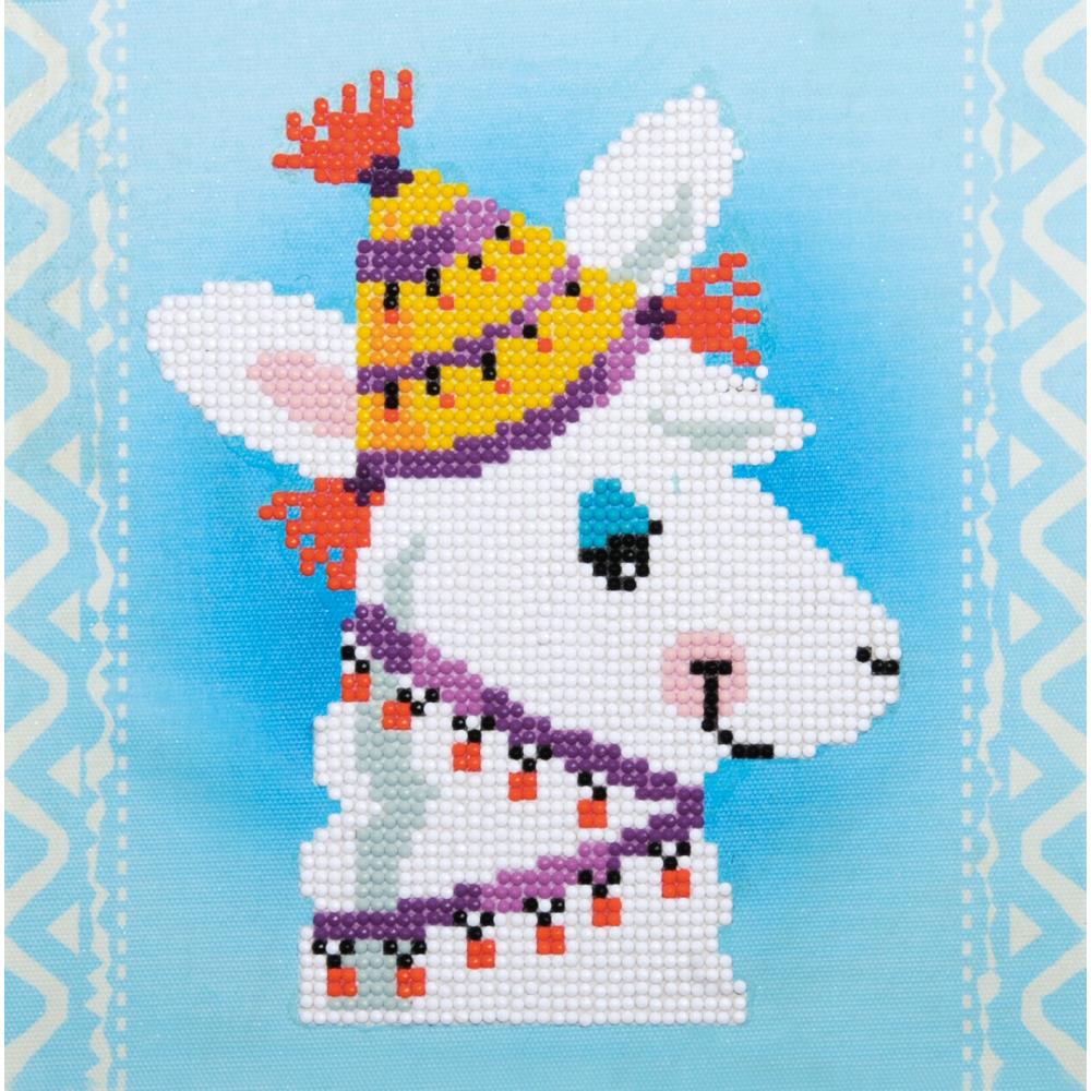 Small And Easy Diy 5d Diamond Painting Kits With Frame For Beginner Mr.  Alpaca