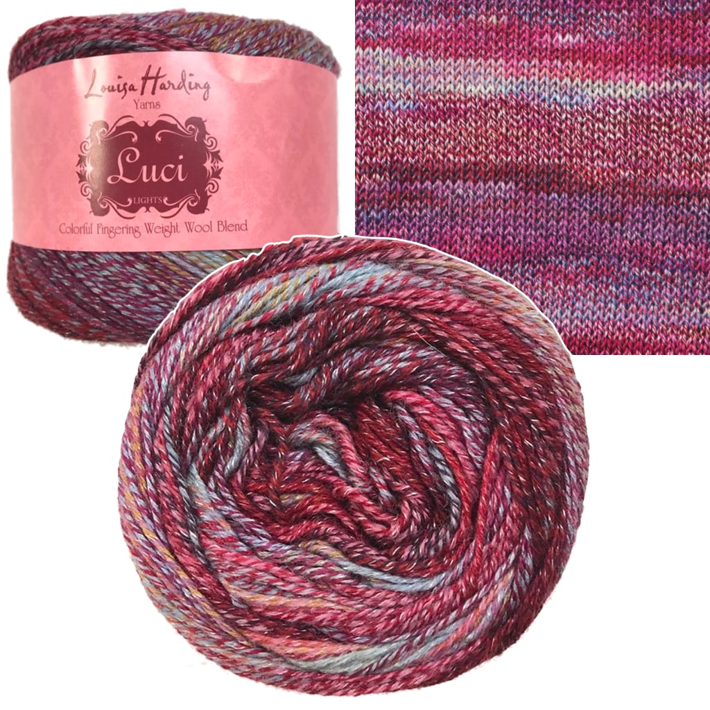 Wool Yarn | Louisa Harding Yarn, Luci Superfine Virgin Wool Luci Yarn by Louisa Harding Yarn Designers Boutique