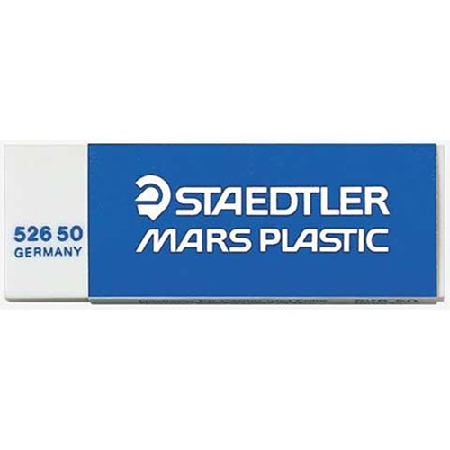Staedtler Mars Plastic Eraser, Remove Graphite on Paper, Vellum & Film Mars Plastic Eraser by Staedtler Yarn Designers Boutique