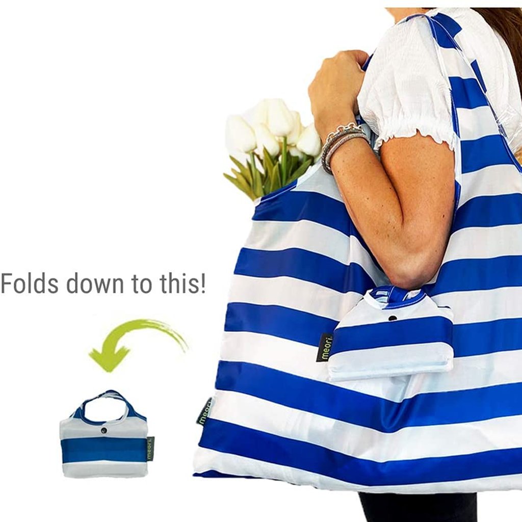 Tote Bag  Meori Reusable Bag for Crafting on the Go, Folds Up Easily