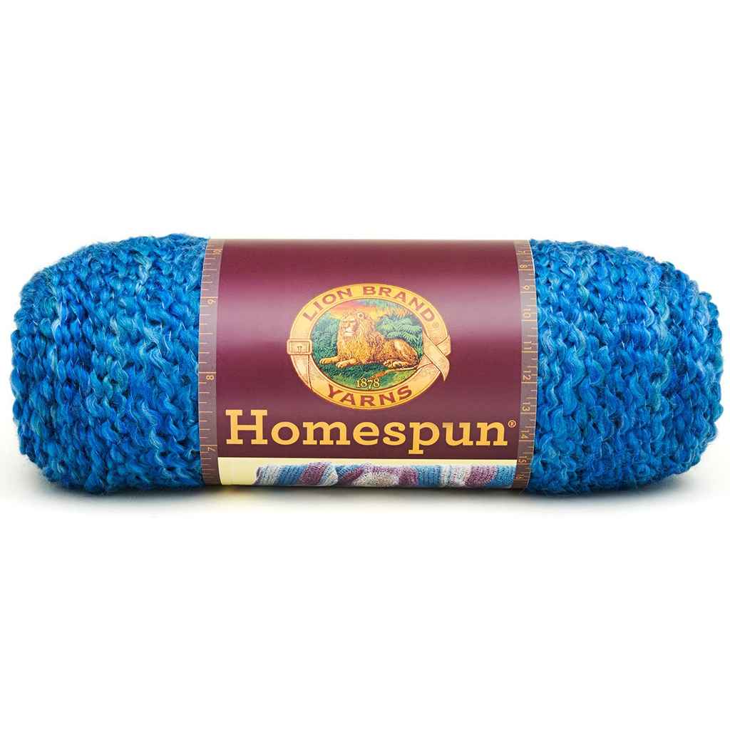 Lion Brand Homespun Yarn - Montana Sky