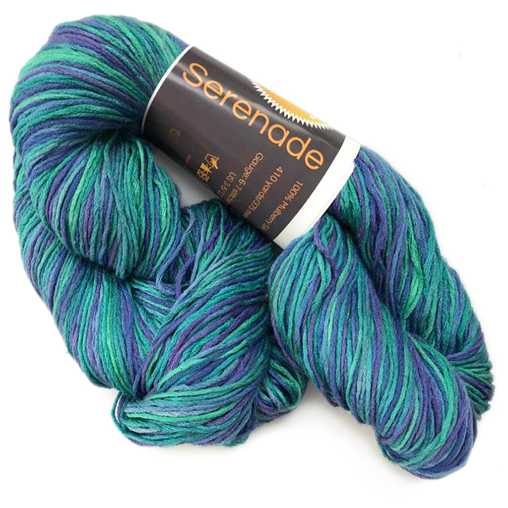 Serenade - gradient yarn 75/25 merino/silk - fingering weight