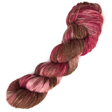 Hand Dyed DK Yarn | Pink & Brown Speckled Yarn | Alpaca & Merino Wool Neapolitan, DK Alpaca & Merino Wool Yarn Designers Boutique
