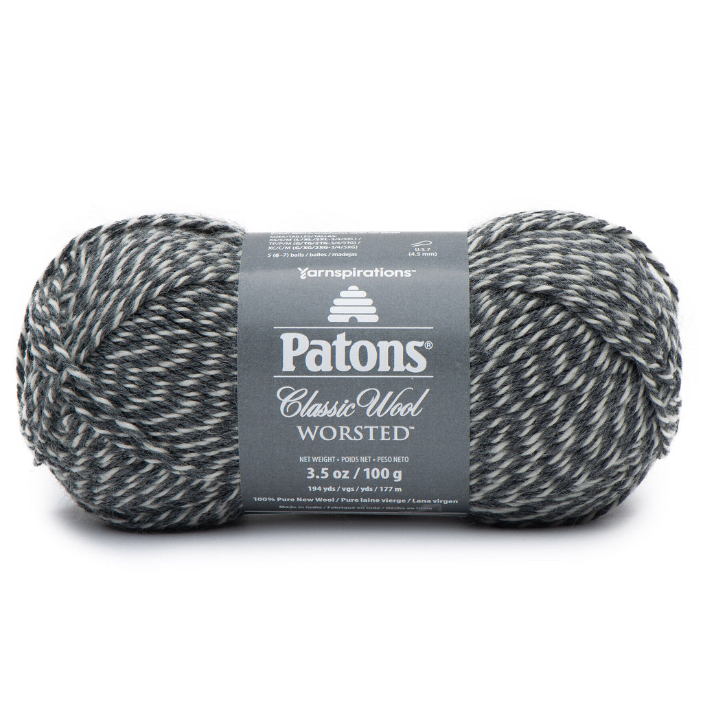 Patons Classic Wool Yarn for Felting, 100% Wool Worsted Weight Yarn Classic Wool Worsted Yarn from Patons Yarn Designers Boutique