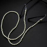 Glasses Chain | Pearl Adjustable Eyeglass Chain, Save on a 3 Pack Pearl Eyeglass Chains Yarn Designers Boutique
