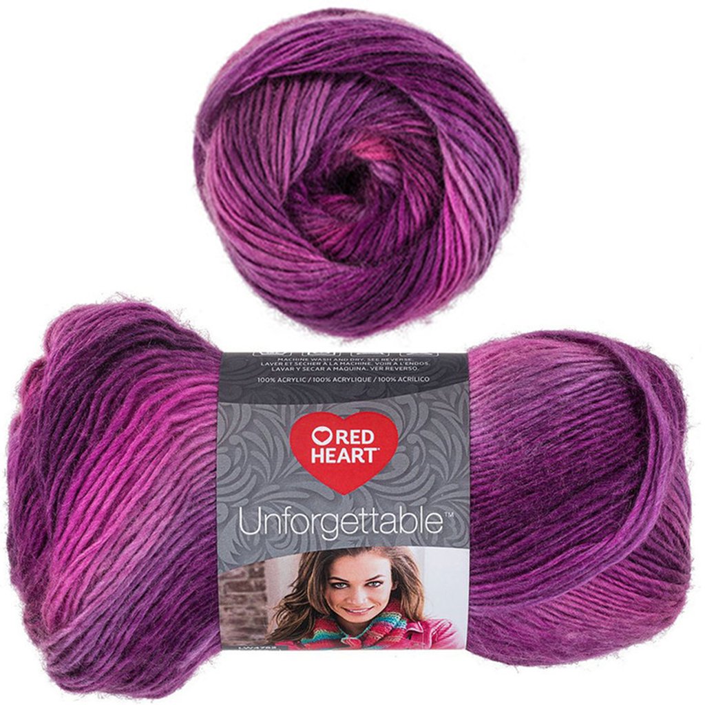 Review of Red Heart Boutique Unforgettable Yarn 