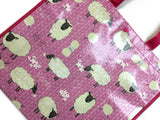 Tote Bag | Pink Sheep Yarn Bag, Bring Your Knit & Crochet Projects Pink Sheep Tote Bag, Lamb & Wool Yarn Designers Boutique