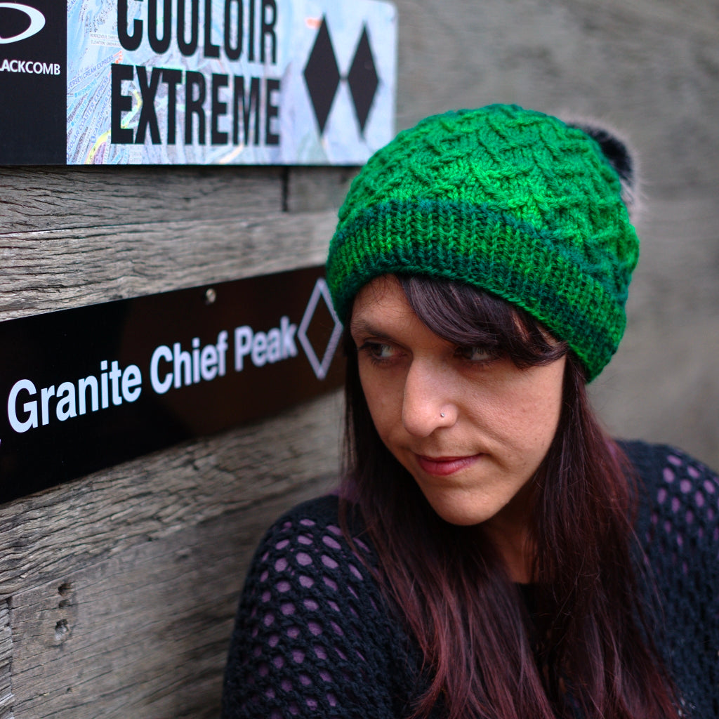 Beaded Hat and Cowl, Loom Knitting Kit