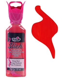 Fabric Paint | Shiny Puffy Paint, Easy Clean Up, Tulip Slick Gloss Glossy Slick Fabric Paint by Tulip 1.25 oz Yarn Designers Boutique