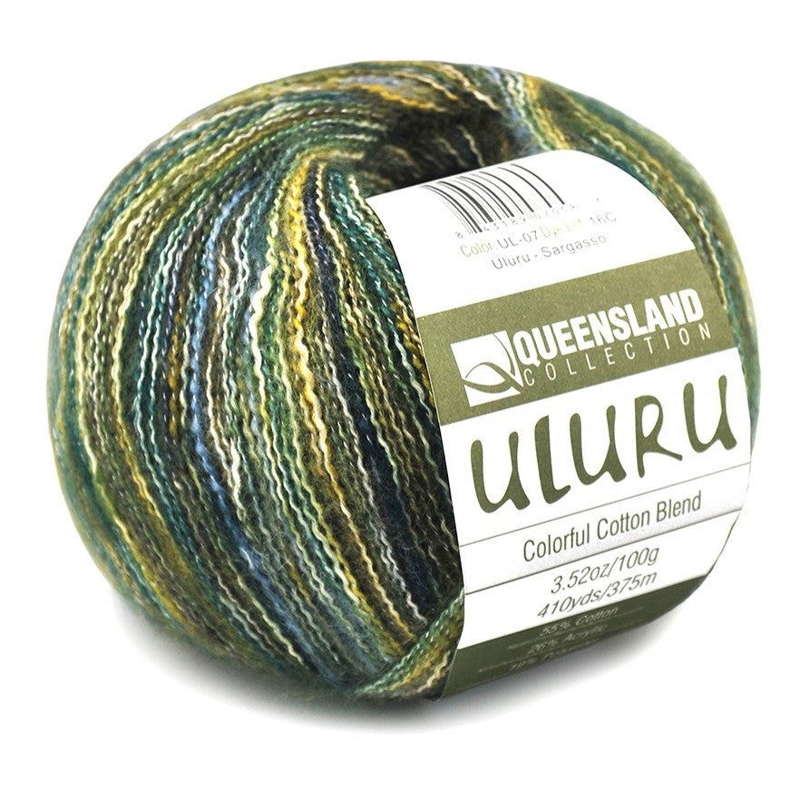 Summer Cotton Yarn | Uluru by Queensland Collection & Knitting Fever Uluru by Queensland Collection Yarn Designers Boutique