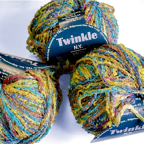 Novelty Ribbon Yarn | New York Yarns, Twinkle Yarn Twinkle by New York Yarns Yarn Designers Boutique