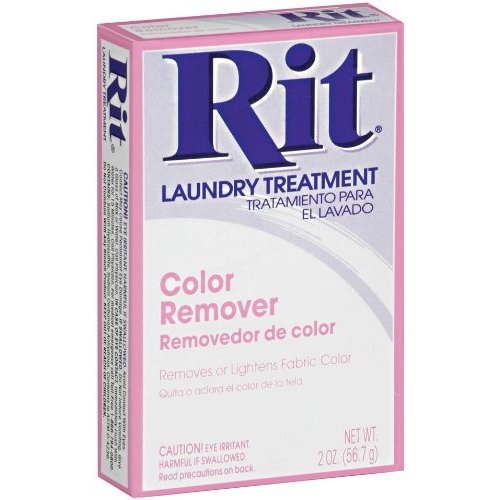Rit Powder Color Remover Laundry Treatment 2 Ounces Rit Color Remover Laundry Treatment, 2 oz Powder Yarn Designers Boutique