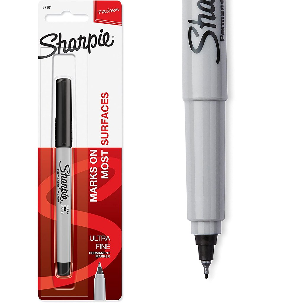 Sharpie Markers, Fine & Ultra Fine Tip, Permanent High Intensity Ink Sharpie Marker, Black Yarn Designers Boutique