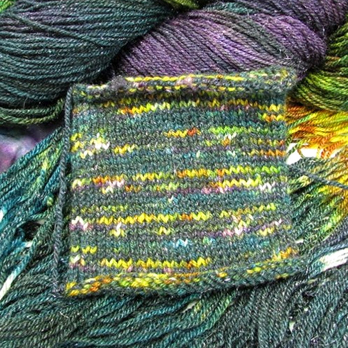 Sock Yarn | Teal, Purple, Gold Sparkly Sock Yarn, Superwash Merino Southern Sole, Sock Yarn Yarn Designers Boutique