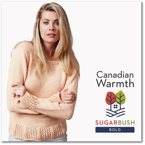 Canadian Warmth Knit Sweater Pattern Book by Sugarbush Canadian Warmth Pattern Book by Sugarbush Yarn Designers Boutique