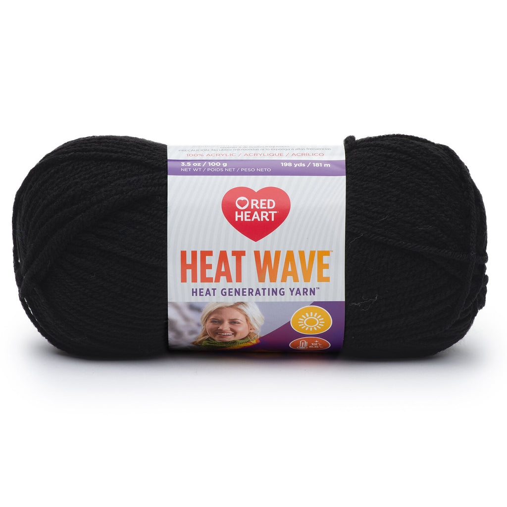 Red Heart Yarn, Self Heating Warm Yarn, Heat Wave Heats up in Sunlight Heat Wave Yarn by Red Heart (Self Heating Yarn) Yarn Designers Boutique