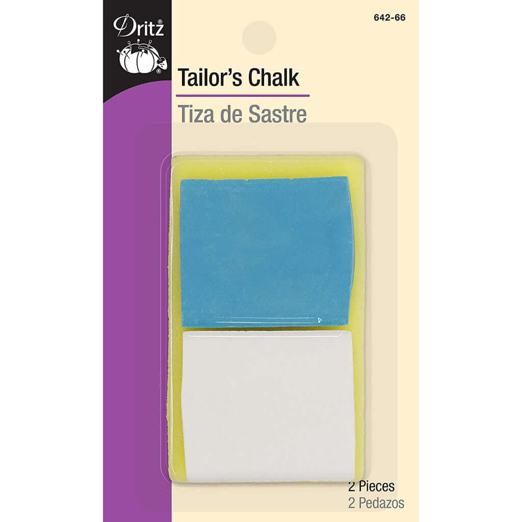 Fabric Chalk Refills by Dritz, Blue & White Tailor's Chalk Refill Tailor's Fabric Chalk Refill Blue & White by Dritz Yarn Designers Boutique