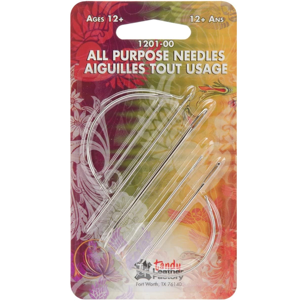 Sewing Needle | Tandy Leather Needles, All Purpose Hand Sewing 7 Pack Tandy Leather Needles, All Purpose 7 Pack Yarn Designers Boutique