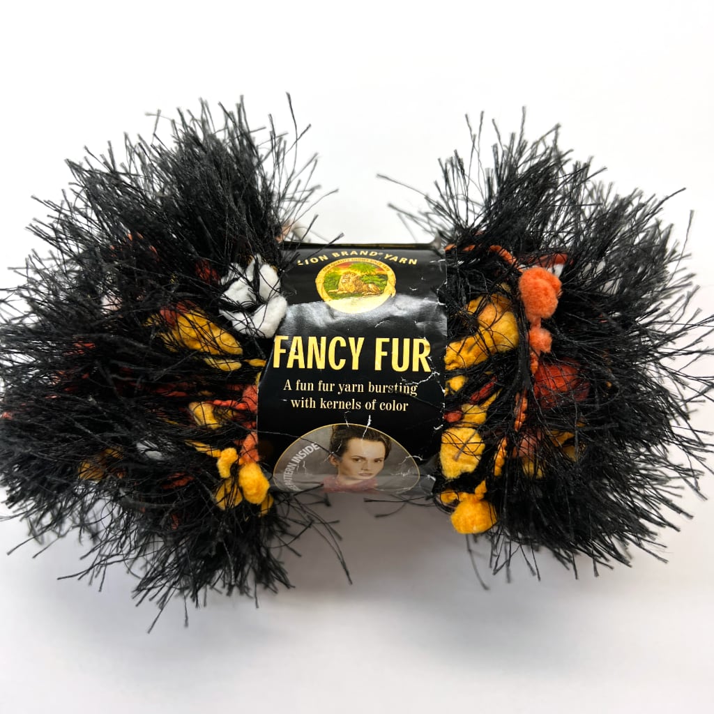 Lion Brand Fancy Fur Super Bulky Eyelash Yarn |Yarn Designers Boutique Fancy Fur Yarn by Lion Brand Yarn Designers Boutique