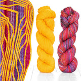 Yarn Kit for Butterfly Cowl by Marin Melchior, Includes Yarn & Pattern Butterfly Cowl Yarn Kit by MarinJaKnits Yarn Designers Boutique