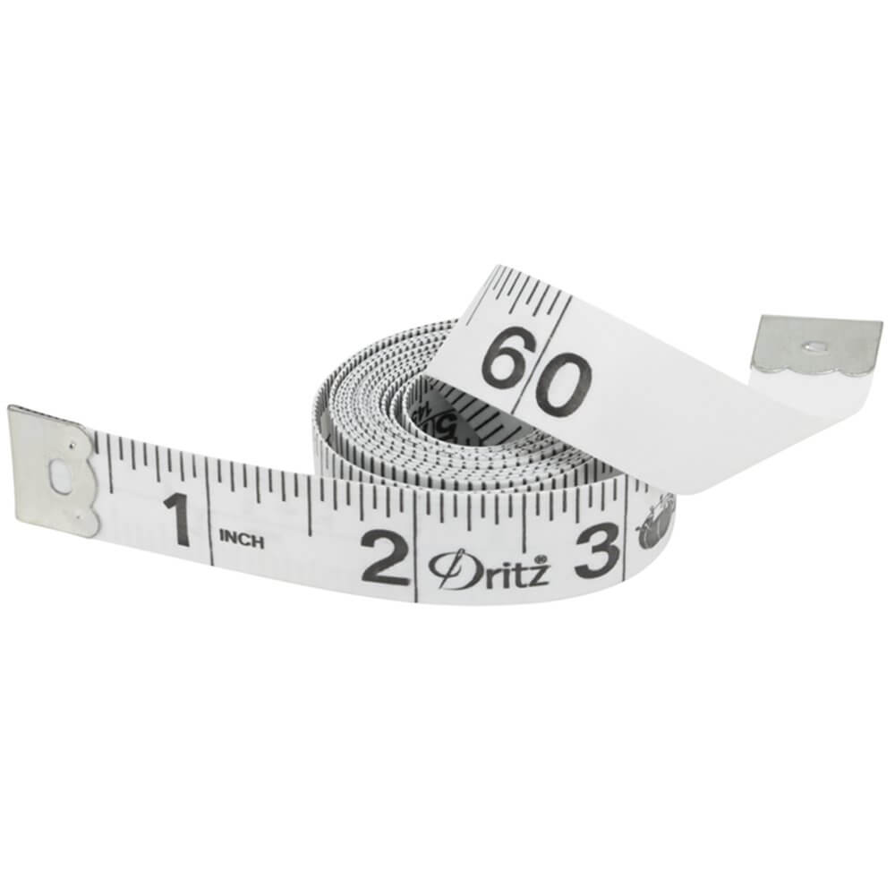 Tape Measure for Body 60" by Dritz, Craft Measuring Tape Tape Measure 60" by Dritz Yarn Designers Boutique
