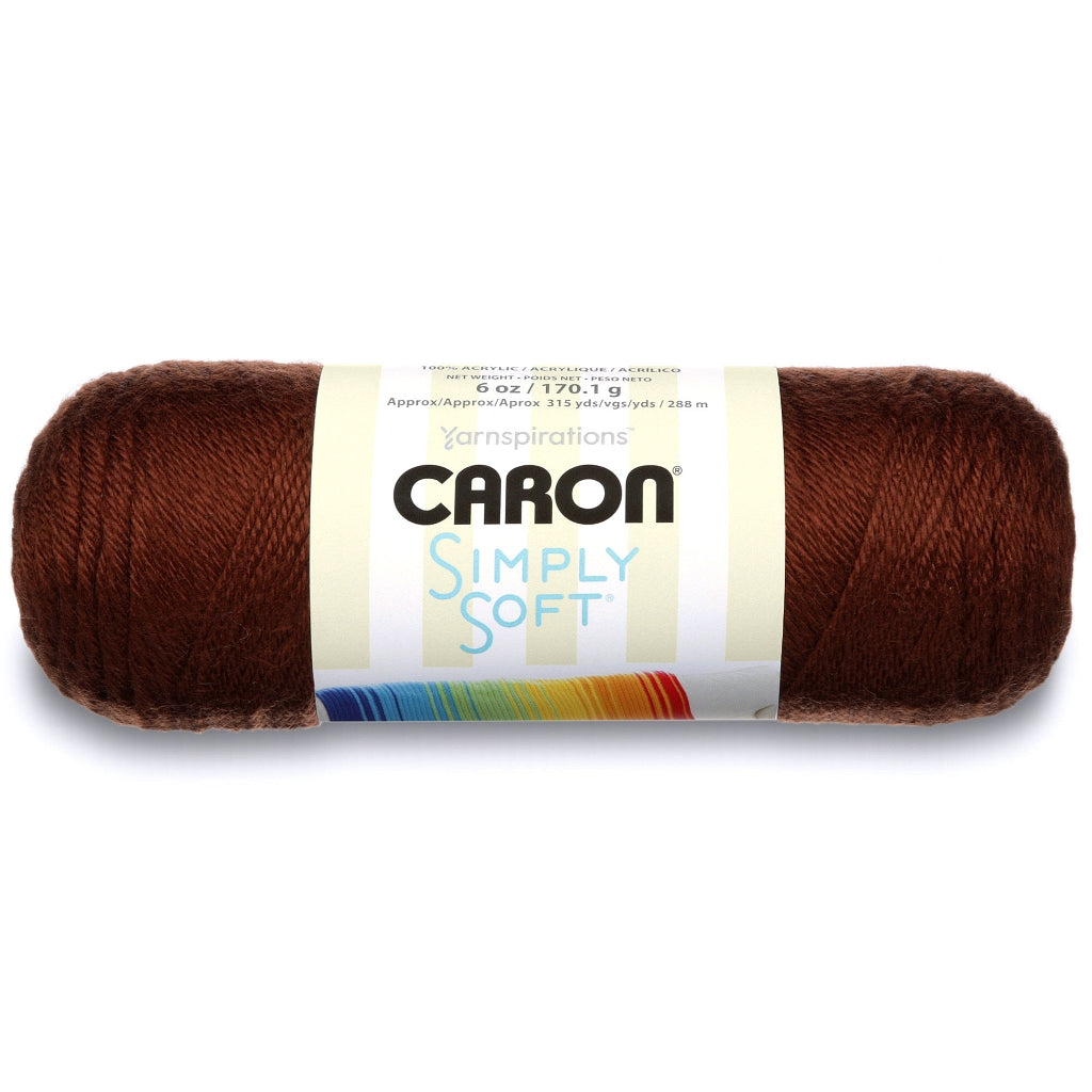 12 Pack: Value Solid Yarn by Craft Smart, Size: 7 oz, Brown