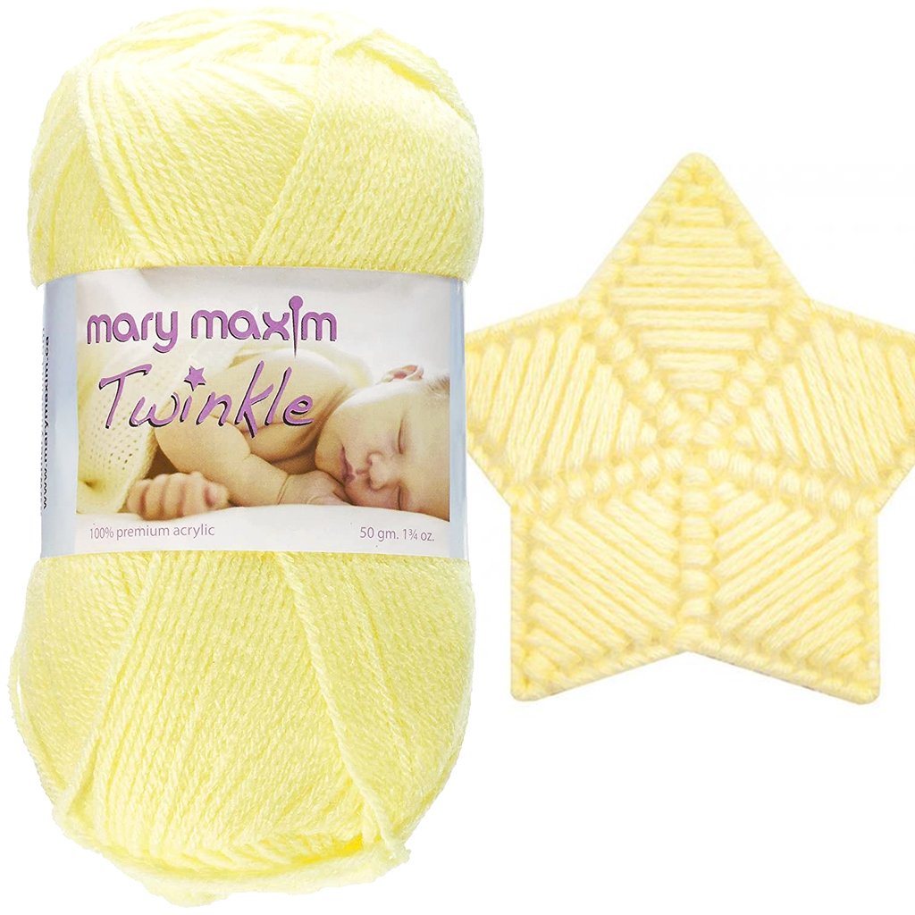 Baby Yarn, Mary Maxim Twinkle Yarn, Easy Care Yarn in Pastel Colors Twinkle Yarn by Mary Maxim Twinkle Yarn Designers Boutique