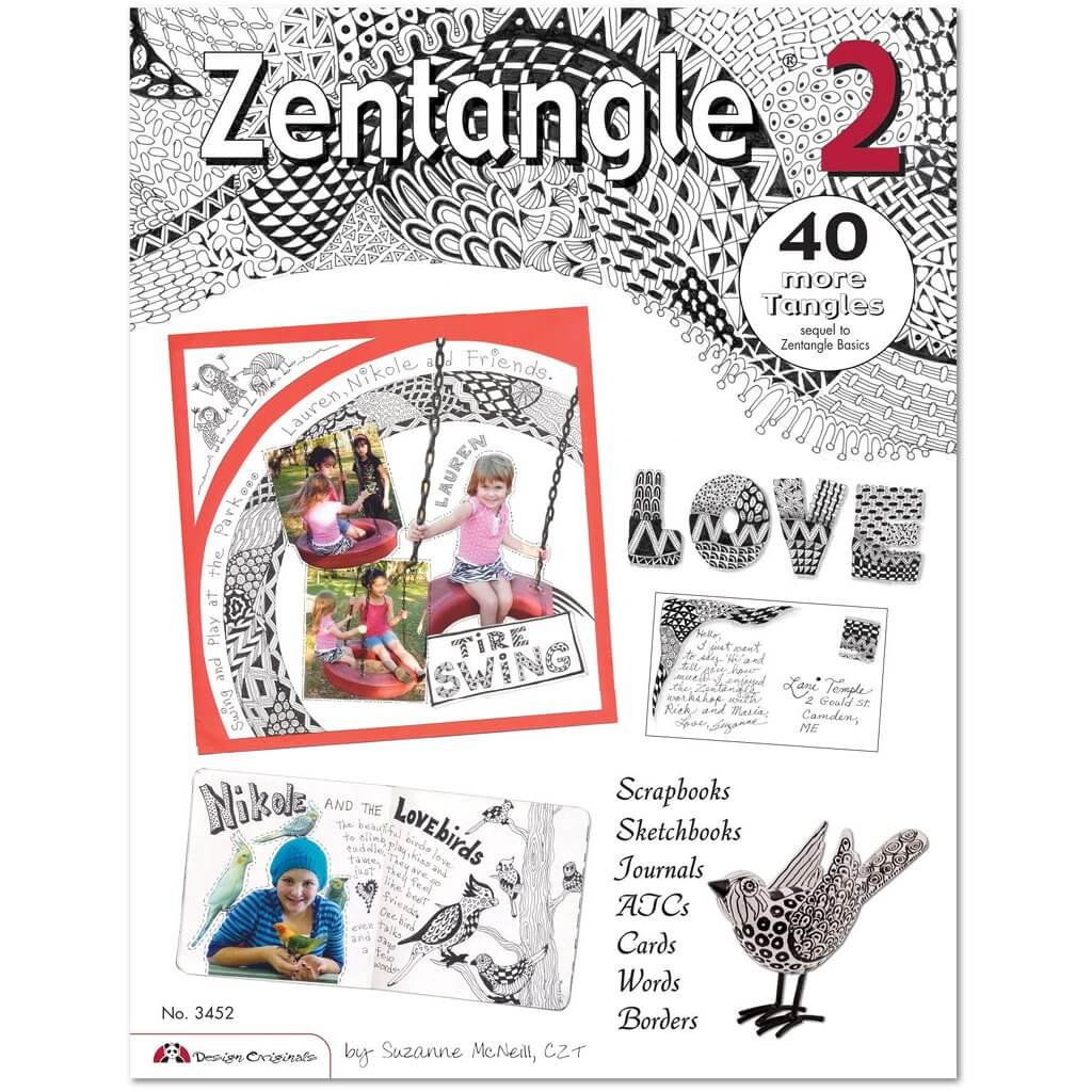 Zentangle 2: Scrapbooks, Sketchbooks, Art Journals, Cards & Words Zentangle 2: Scrapbooks, Sketchbooks, Art Journals, Cards, Words & Borders Yarn Designers Boutique