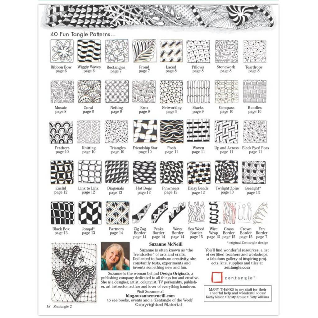 Zentangle 2: Scrapbooks, Sketchbooks, Art Journals, Cards, Words & Borders